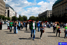 Europa-Niemcy-Berlin-Brama Brandenburska-2011