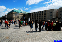 Europa-Niemcy-Berlin-Brama Brandenburska-2011