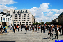 Europa-Niemcy-Berlin-Brama Brandenburska-2011